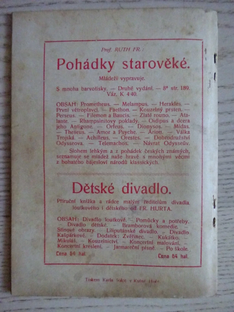 KRÁL MIDAS A JINÉ, POHÁDKY Z CELÉHO SVĚTA SV. 24 (MNOHÉ FANTASY)