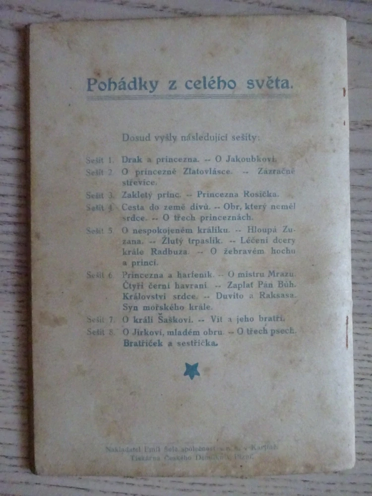 KRAKONOŠ A JINÉ, POHÁDKY Z CELÉHO SVĚTA SV. 27 (MNOHÉ FANTASY)