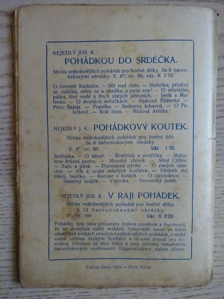 PRINC A HAD A JINÉ, POHÁDKY Z CELÉHO SVĚTA SV. 36 (MNOHÉ FANTASY)