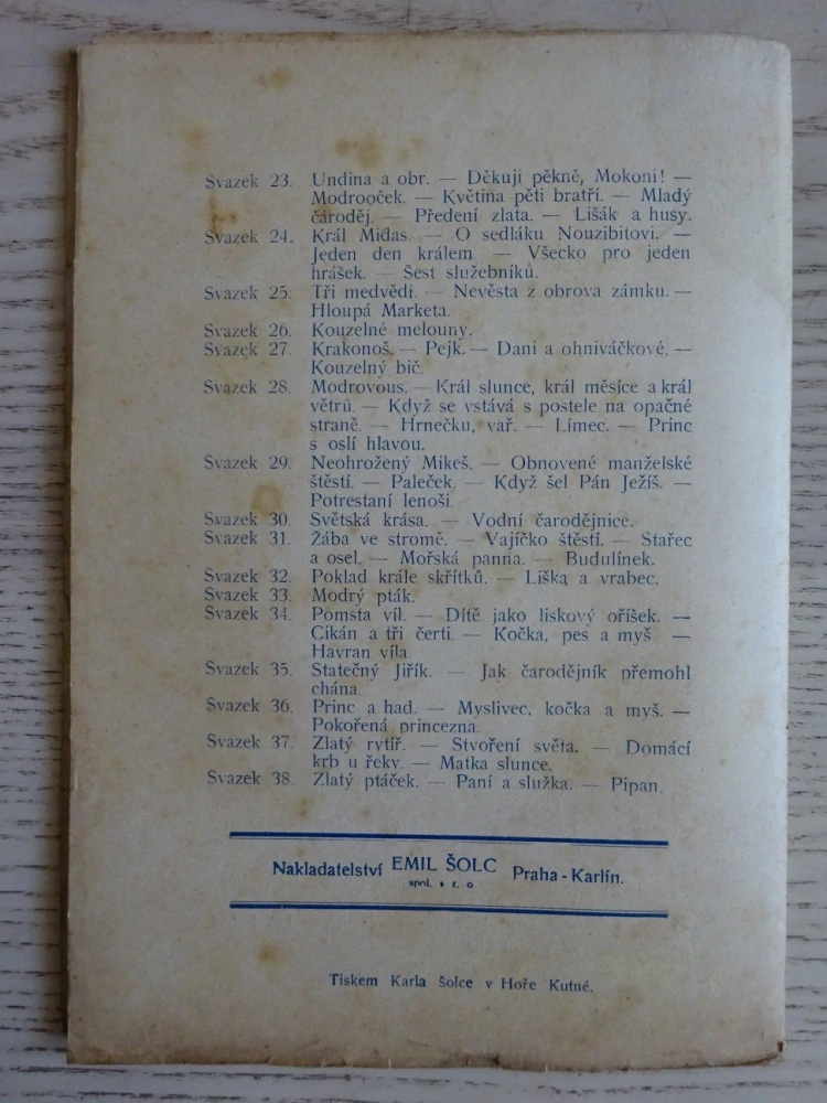 ZLATÝ RYTÍŘ A JINÉ, POHÁDKY Z CELÉHO SVĚTA SV. 37 (MNOHÉ FANTASY)