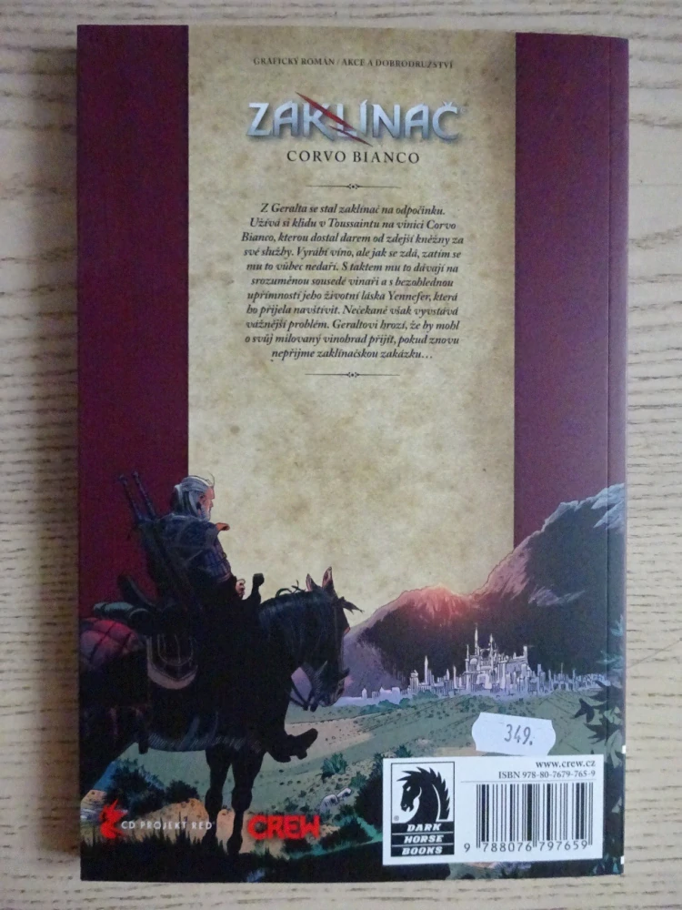ZAKLÍNAČ, CORVO BIANCO, KOMIKS, **an