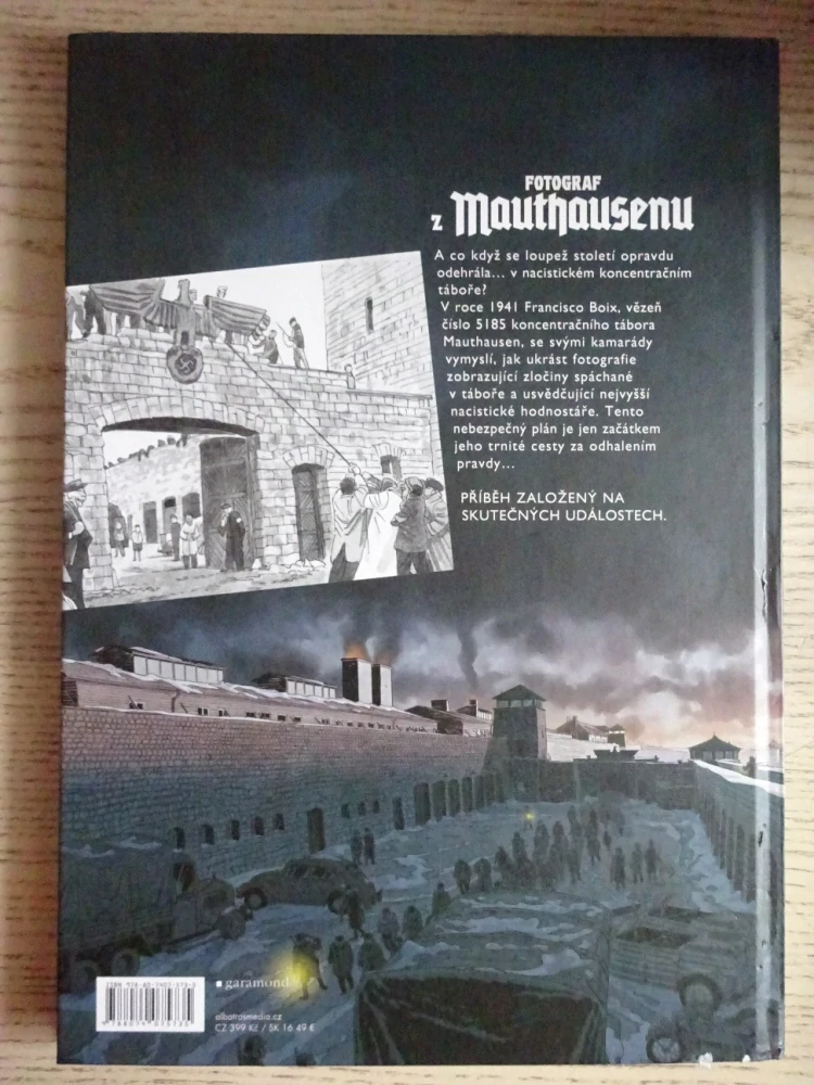 FOTOGRAF Z MAUTHAUSENU, SALVA RUBIO, KOMIKS VÁLKA, **an