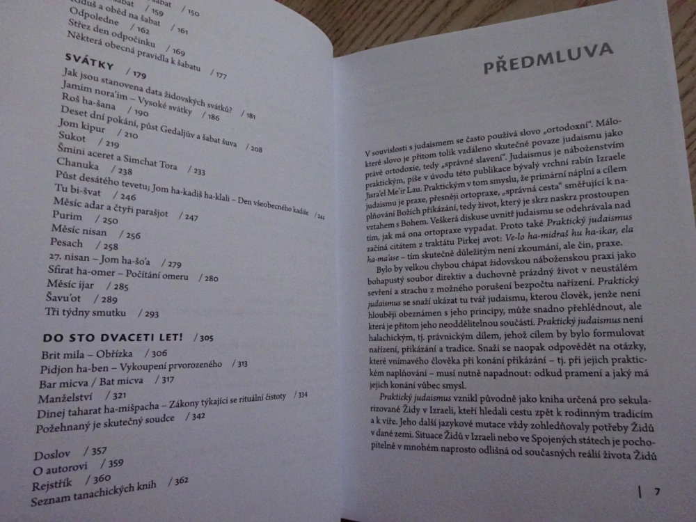 PRAKTICKÝ JUDAISMUS, RAV JISRA'EL ME'IR LAU, **an