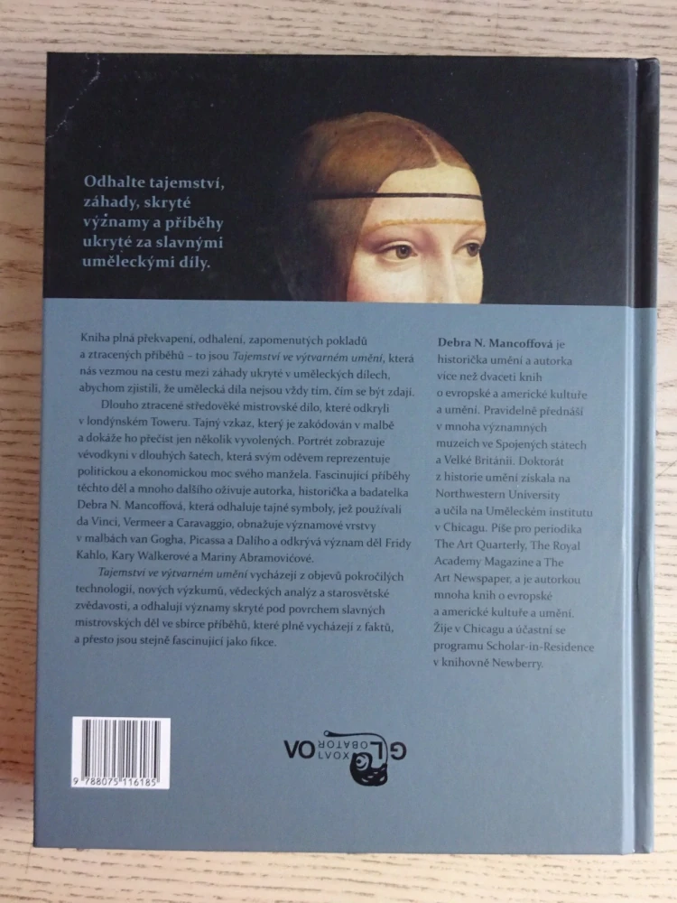 TAJEMSTVÍ VE VÝTVARNÉM UMĚNÍ, DEBRA N. MANCOFFOVÁ, **an