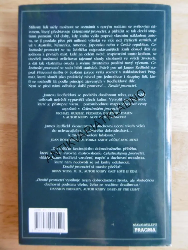 DESÁTÉ PROROCTVÍ, VIZE POKRAČUJE, JAMES REDFIELD
