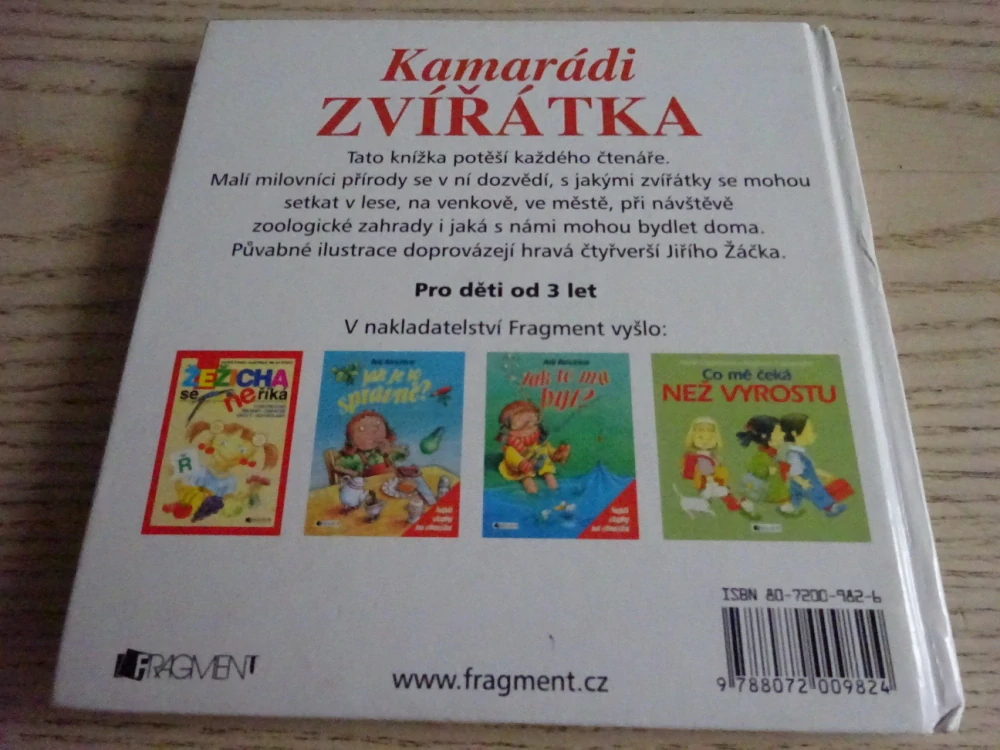 KAMARÁDI ZVÍŘÁTKA, JIŘÍ ŽÁČEK, **an