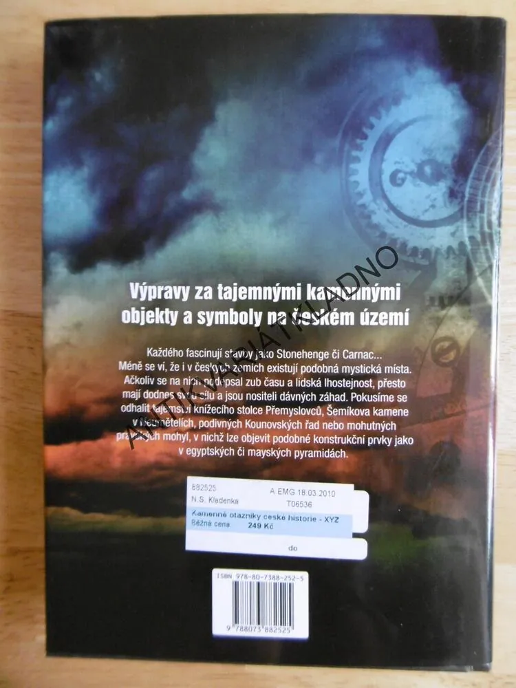 KAMENNÉ OTAZNÍKY ČESKÉ HISTORIE, OTOMAR DVOŘÁK, **an