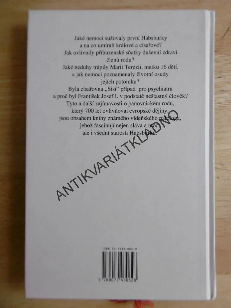 NEMOCI HABSBURKŮ, HANS BANKL, **an