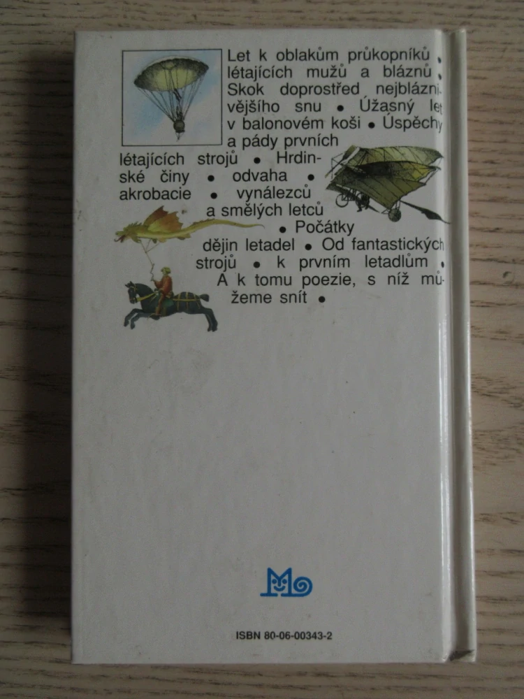 MALÁ KRONIKA LETECTVÍ, O LÉTAJÍCÍCH BLÁZNECH, JAME'S PRUNIER, **an