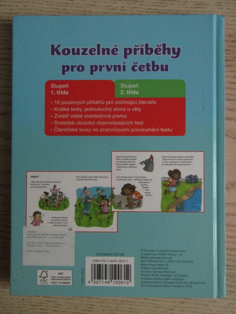 KOUZELNÉ PŘÍBĚHY PRO PRVNÍ ČETBU, 1. TŘÍDA, **an
