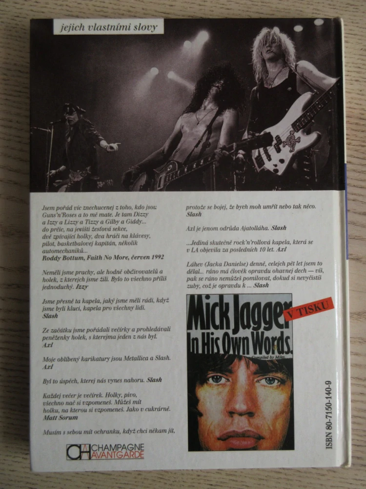 GUNS N' ROSES - JEJICH VLASTNÍMI SLOVY, MARK PUTTERFORD, **an