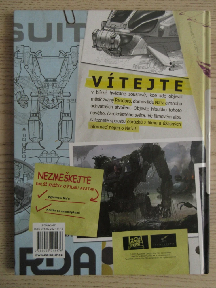 AVATAR JAMESE CAMERONA, FILMOVÉ ALBUM, MARIA WILHELM, DIRK MATHISON, **an