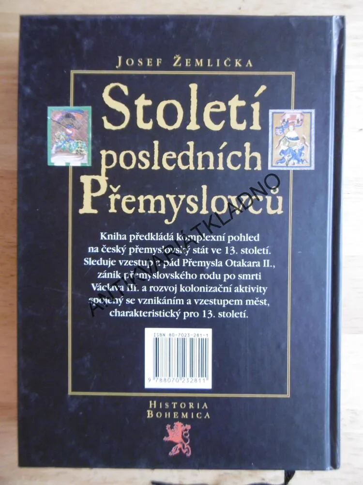 STOLETÍ POSLEDNÍCH PŘEMYSLOVCŮ, JOSEF ŽEMLIČKA, **an