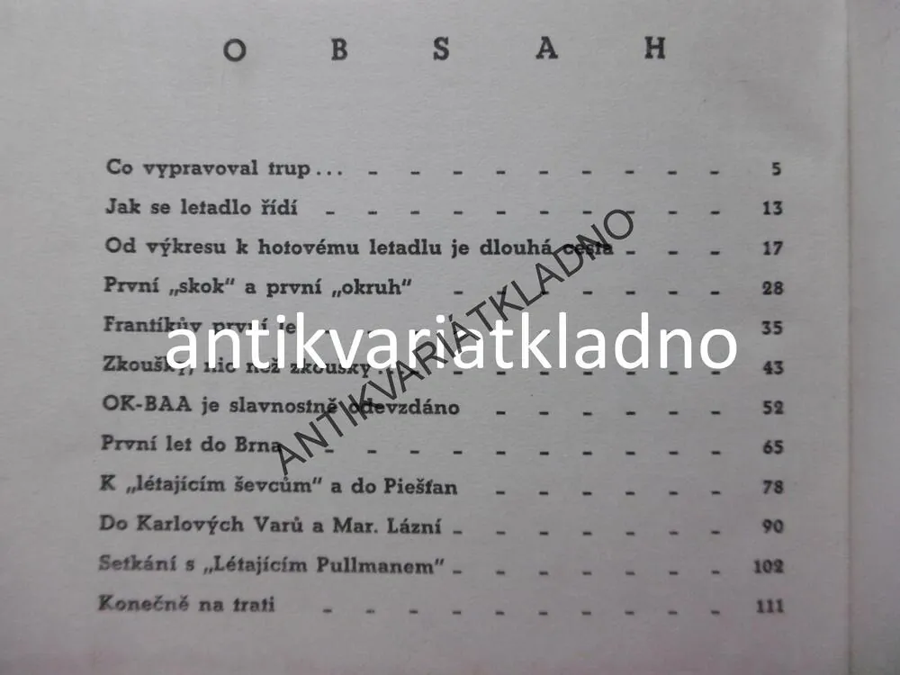 OK-BAA, LETADLO, EMIL HOLAN, PŘÍBĚHY DOPRAVNÍHO LETADLA,1937