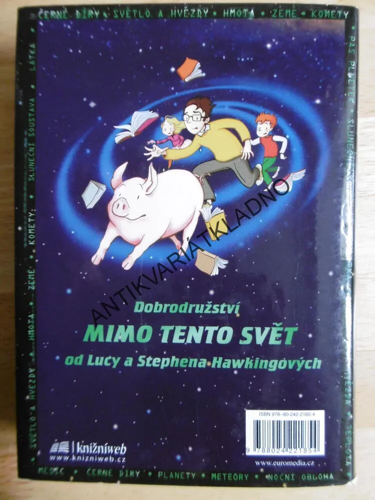JIRKŮV TAJNÝ KLÍČ K VESMÍRU, LUCY A STEPHEN HAWKINGOVI, **an