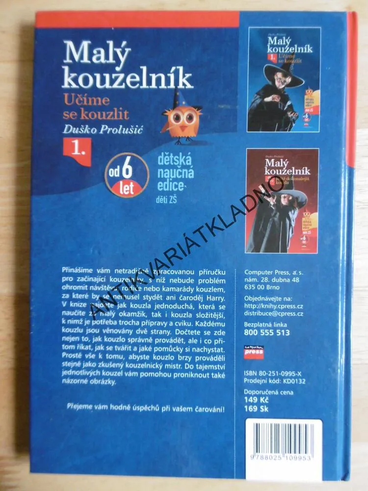 MALÝ KOUZELNÍK, 1. UČÍME SE KOUZLIT, **an