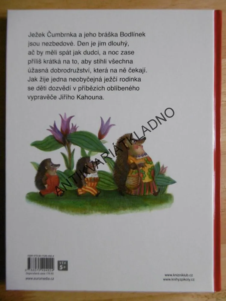 BRÁŠKA JE TAKY JEŽEK, JIŘÍ KAHOUN, KAREL FRANTA