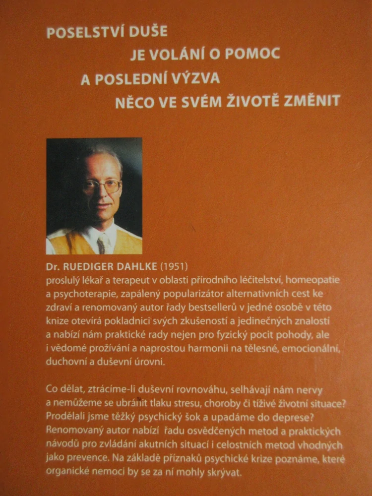 LÉKARNIČKA PRO DUŠI, RUEDIGER DAHKLE, **an