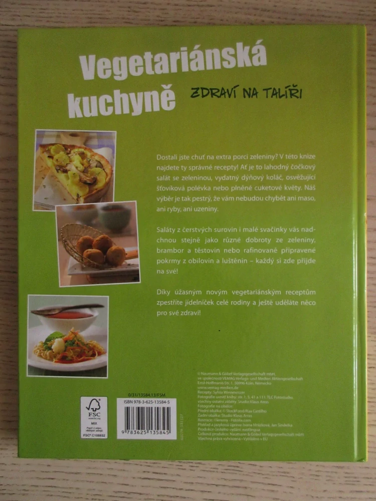 VEGETARIÁNSKÁ KUCHYNĚ, ZDRAVÍ NA TALÍŘI, **an