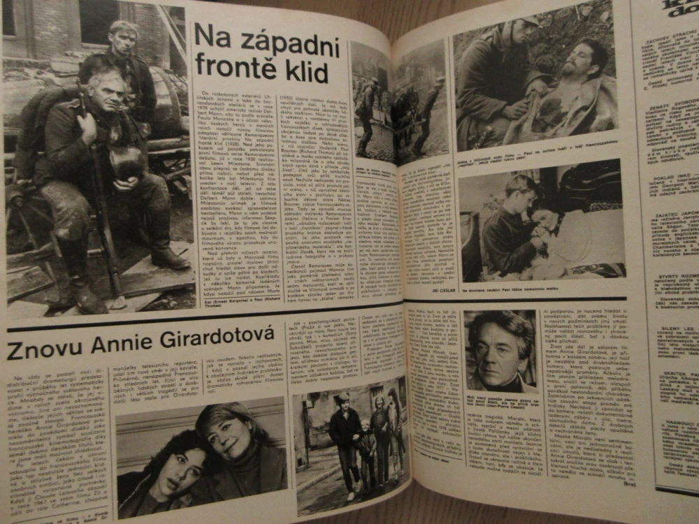 KINO 1984, ROČNÍK XXXIX., ČÍSLO 1-26, JIŘINA BOHDALOVÁ, KAREL GOTT, S. LOREN, D. HOFMANN, HEŘMÁNEK MASTROIANNI, **an