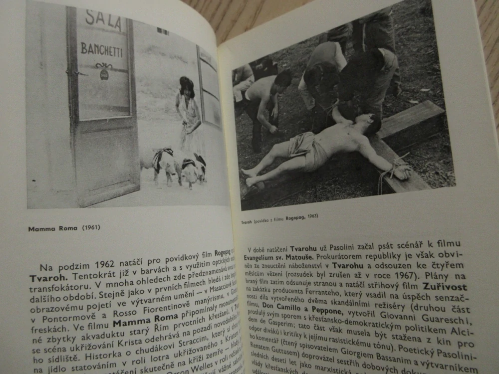 PASOLINI PIER PAOLO, FILMOVÝ SEŠIT, **an