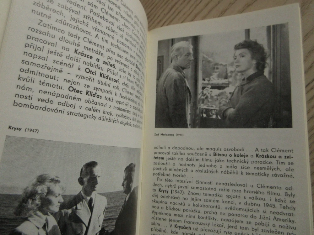 CLÉMENT RENÉ, FILMOVÝ SEŠIT, **an