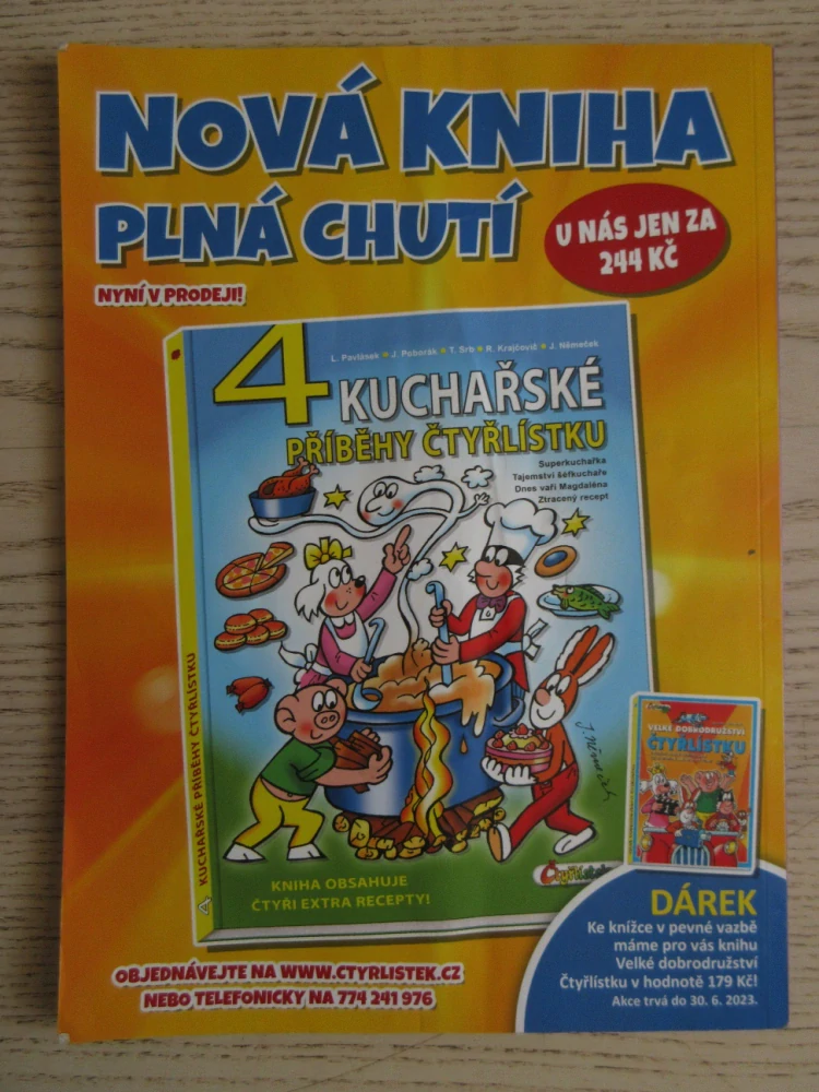 ČTYŘLÍSTEK 739-740 - ZNAMENÍ  NIC NEZMĚNÍ