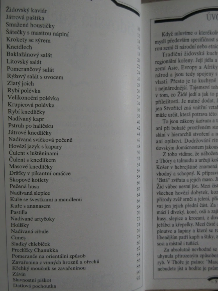 ŽIDOVSKÁ KUCHYNĚ 9, **an