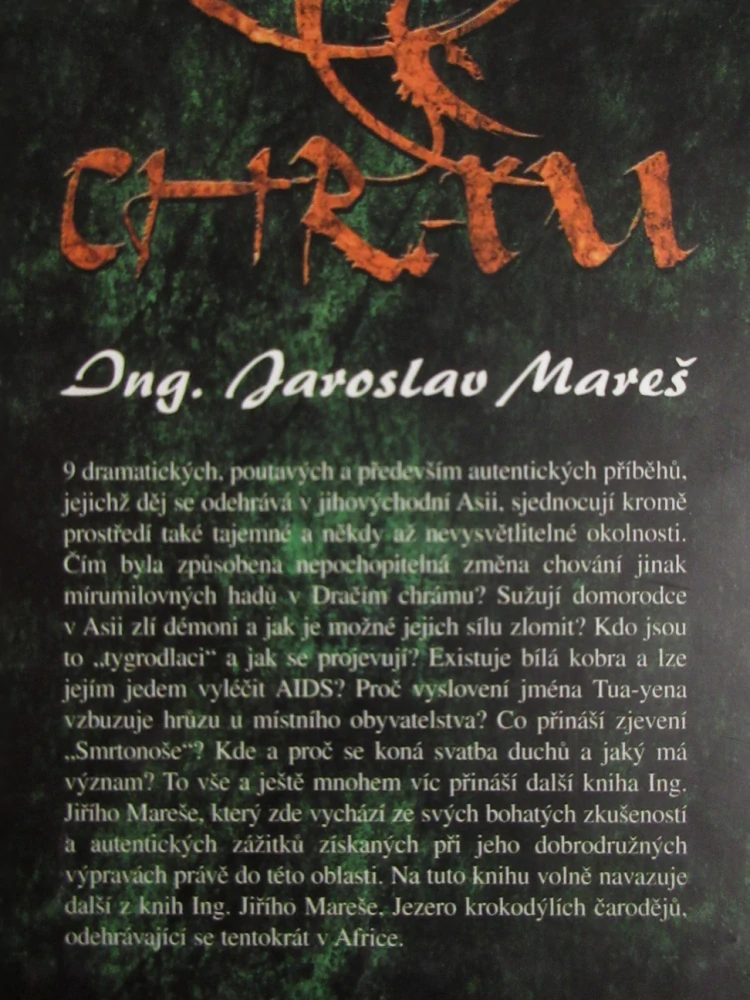 DRAČÍ CHRÁM, JAROSLAV MAREŠ, **an