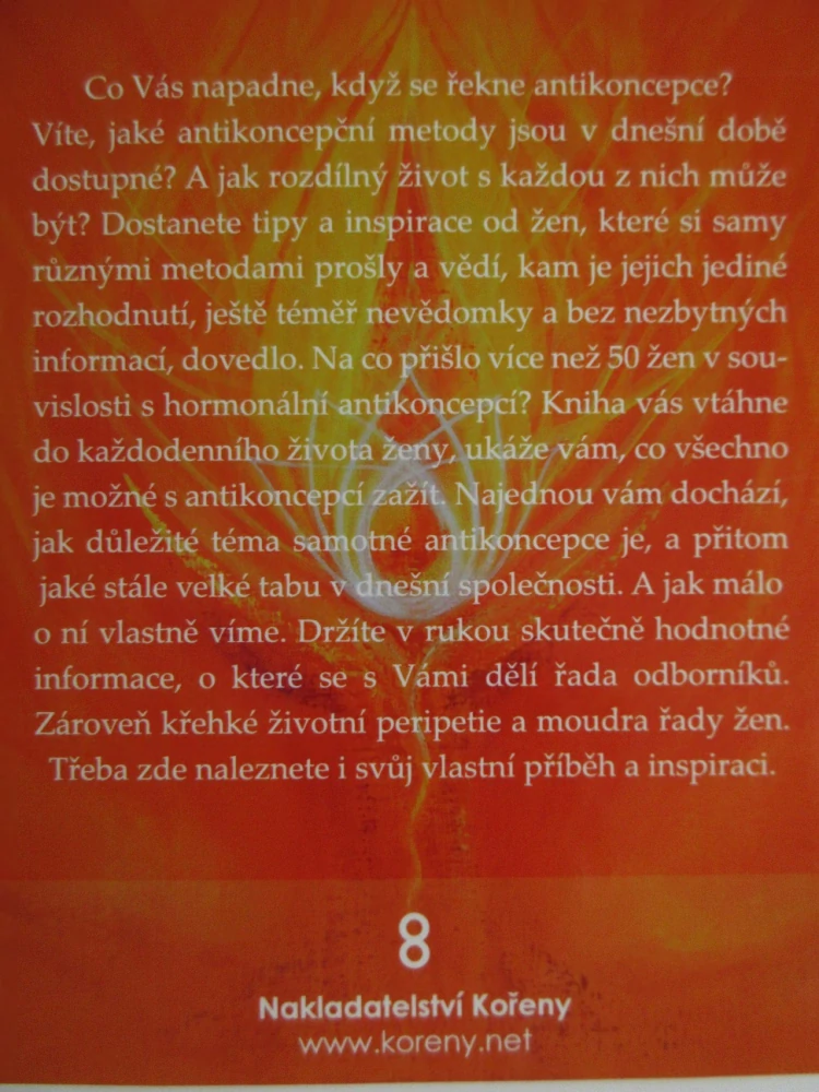 ŽIVOT BEZ HORMONÁLNÍ ANTIKONCEPCE, AUTOGRAM, ADÉLA NOVÁKOVÁ A SPOL., **an