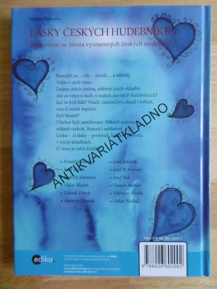 LÁSKY ČESKÝCH HUDEBNÍKŮ, MARTINA DRIJVEROVÁ