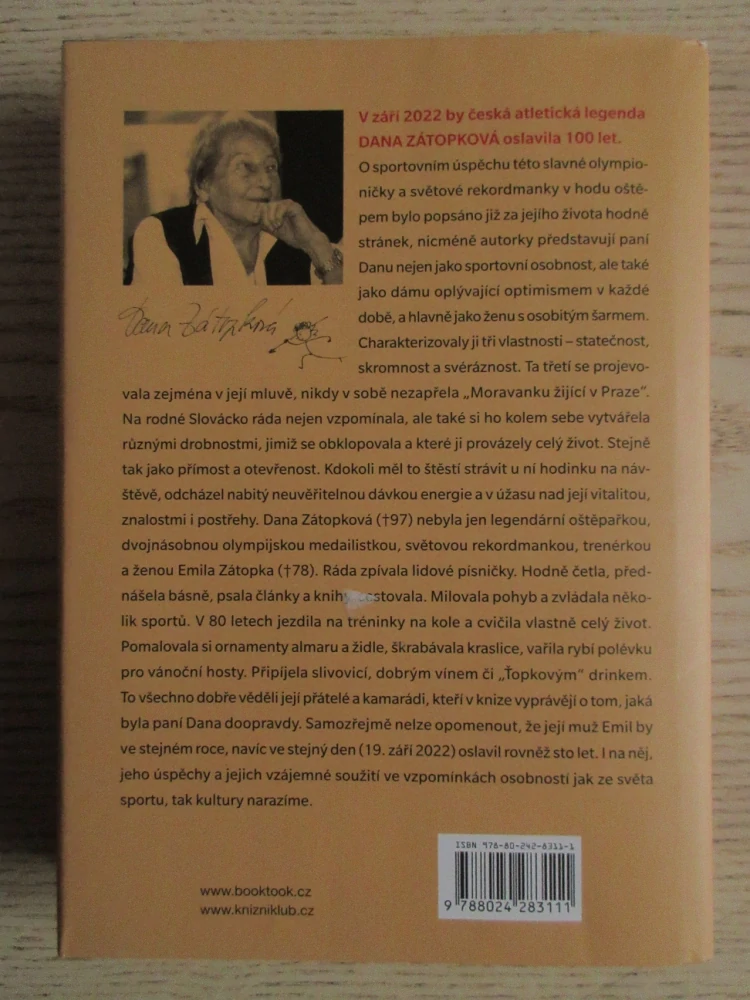 DANA ZÁTOPKOVÁ 100, OLGA STRUSKOVÁ, IVANA ROHÁČOVÁ, **an