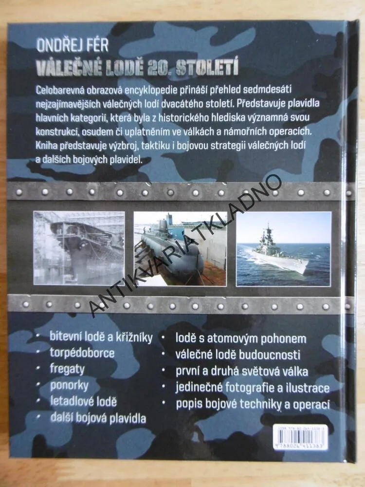 VÁLEČNÉ LODĚ 20.STOLETÍ, ONDŘEJ FÉR, **an