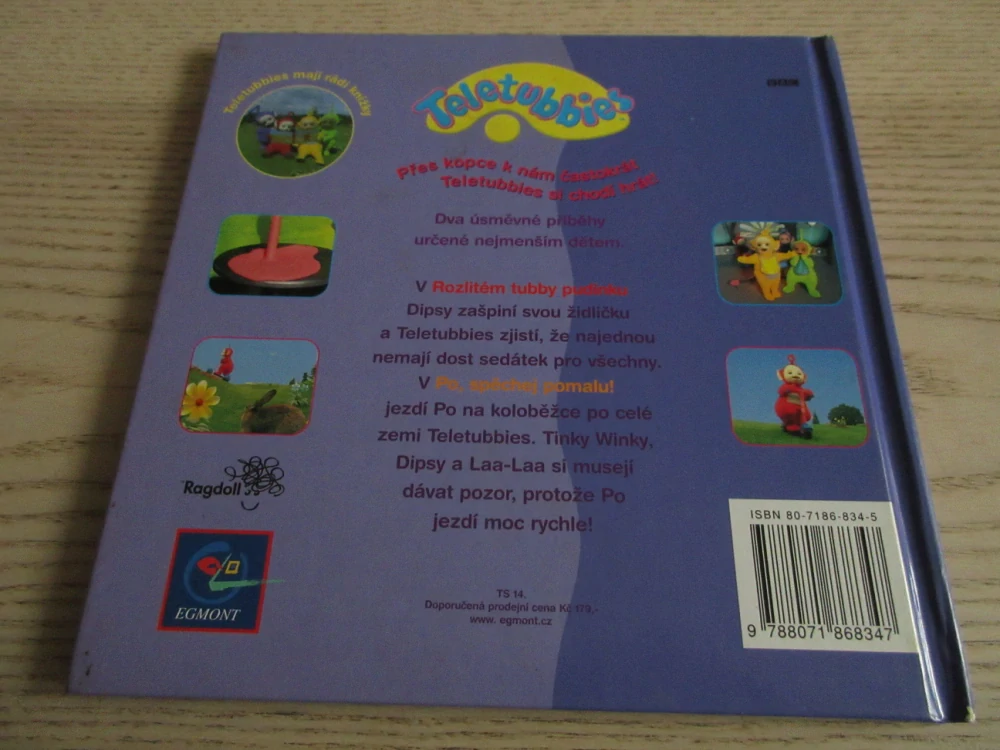 TELETUBBIES: ROZLITÝ TUBBY PUDINK A PO, SPĚCHEJ POMALU!, **an