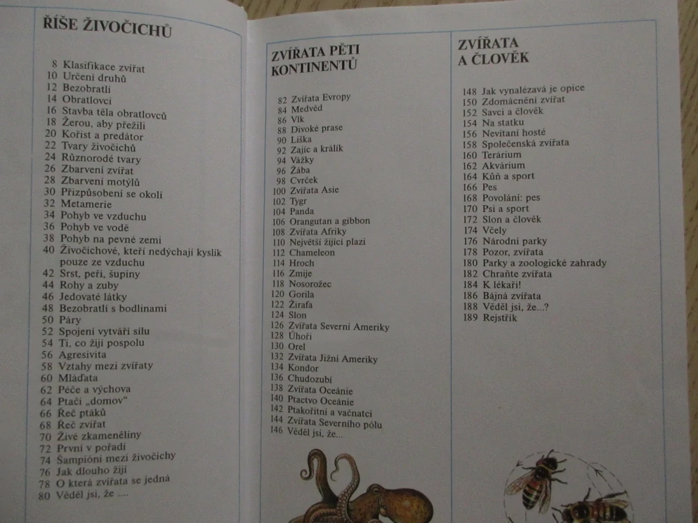 1000 OTÁZEK ZE ŽIVOTA ZVÍŘAT, **an