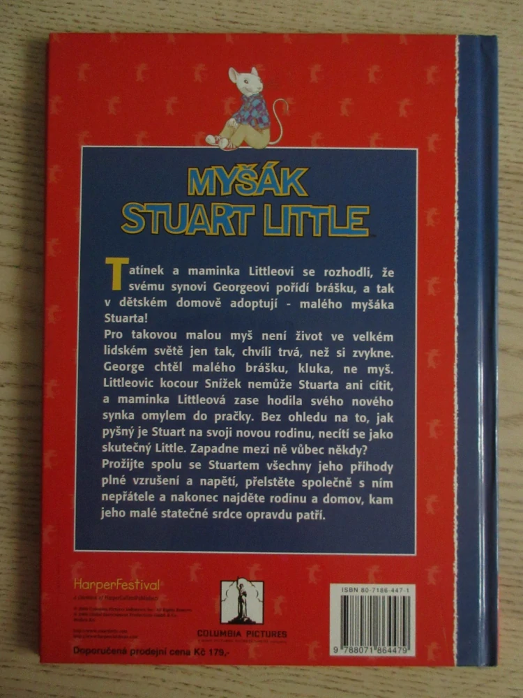 MYŠÁK STUART LITTLE, **an