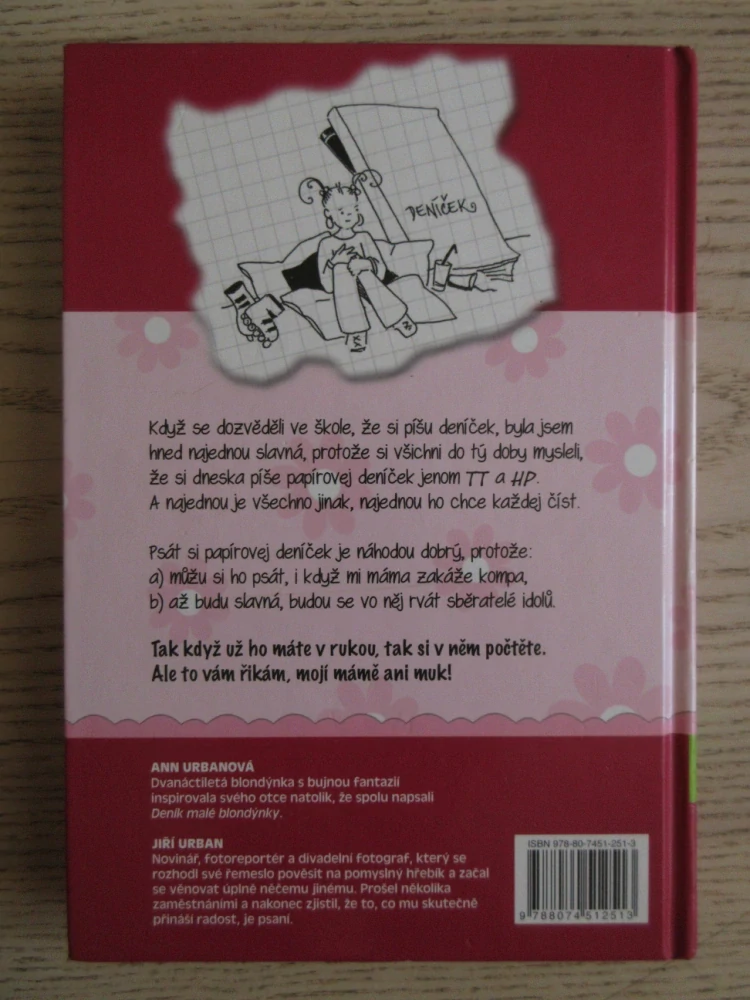 DENÍK MALÉ BLONDÝNKY O PRÁZDNINÁCH, JIŘÍ URBAN, ANN URBANOVÁ, TANA TANKO, **an