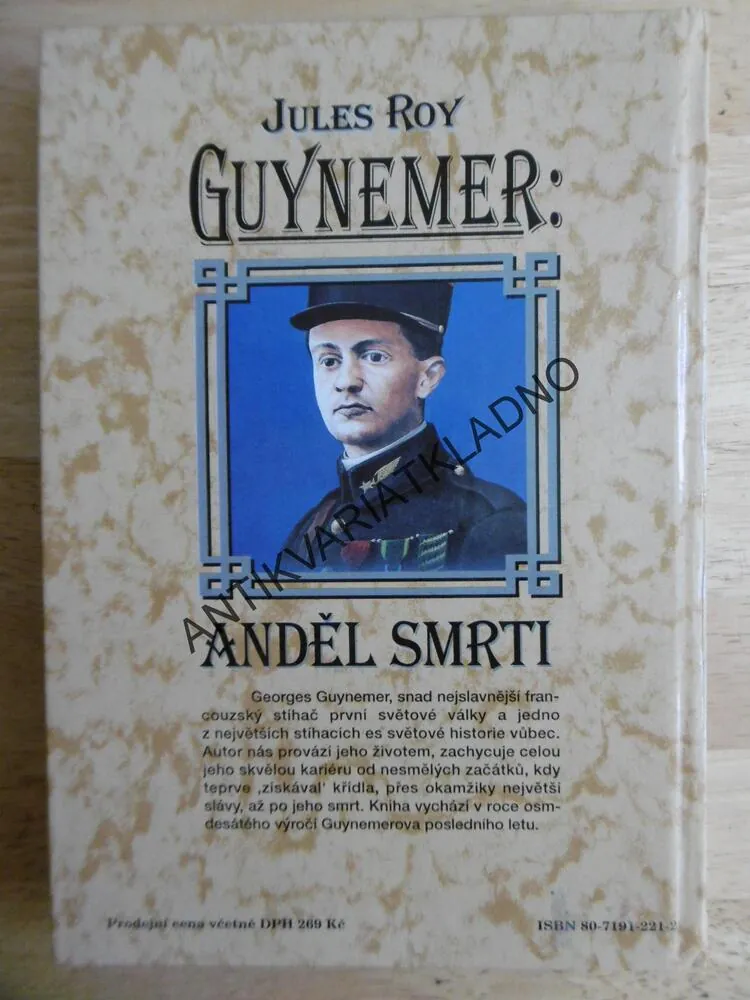 GUYNEMER: ANDĚL SMRTI, JULES ROY
