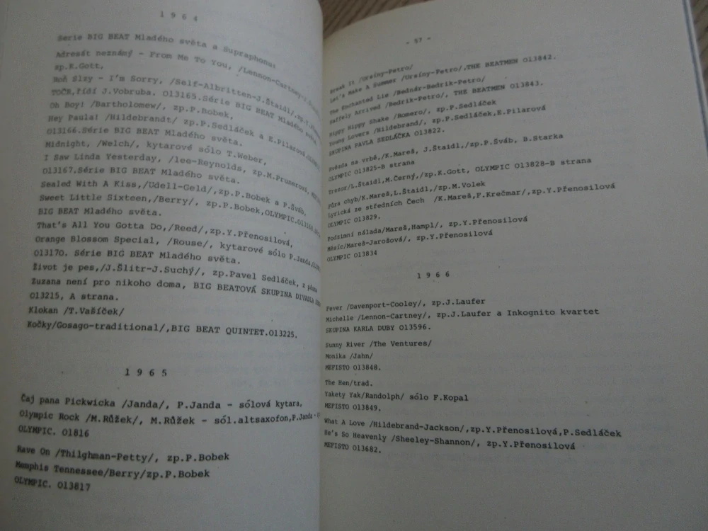 ČESKÝ ROCK'N'ROLL, VLADIMÍR KOUŘIL, **an
