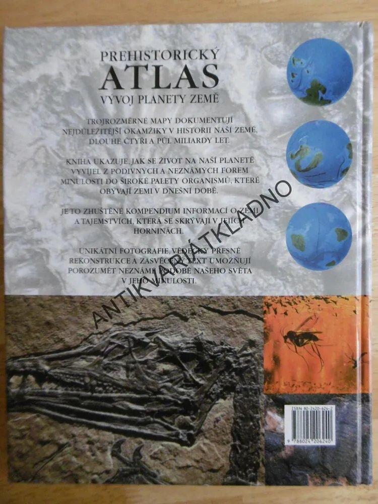 PREHISTORICKÝ ATLAS ,VÝVOJ PLANETY ZEMĚ, DOUGLAS PALMER, **an