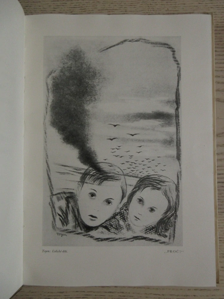 LIDICE: ČIN KRVAVÉHO TERORU A PORUŠENÍ ZÁKONŮ I ZÁKLADNÍCH LIDSKÝCH PRÁV, 1946, **an