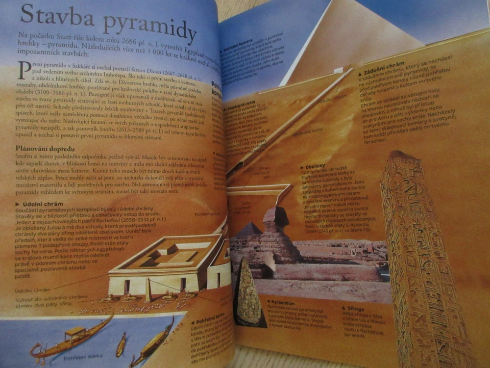 STAROVĚKÝ EGYPT A JEHO POKLADY, ODHALTE TAJEMSTVÍ ŽIVOTA VE SVĚTĚ FARAONŮ, **an