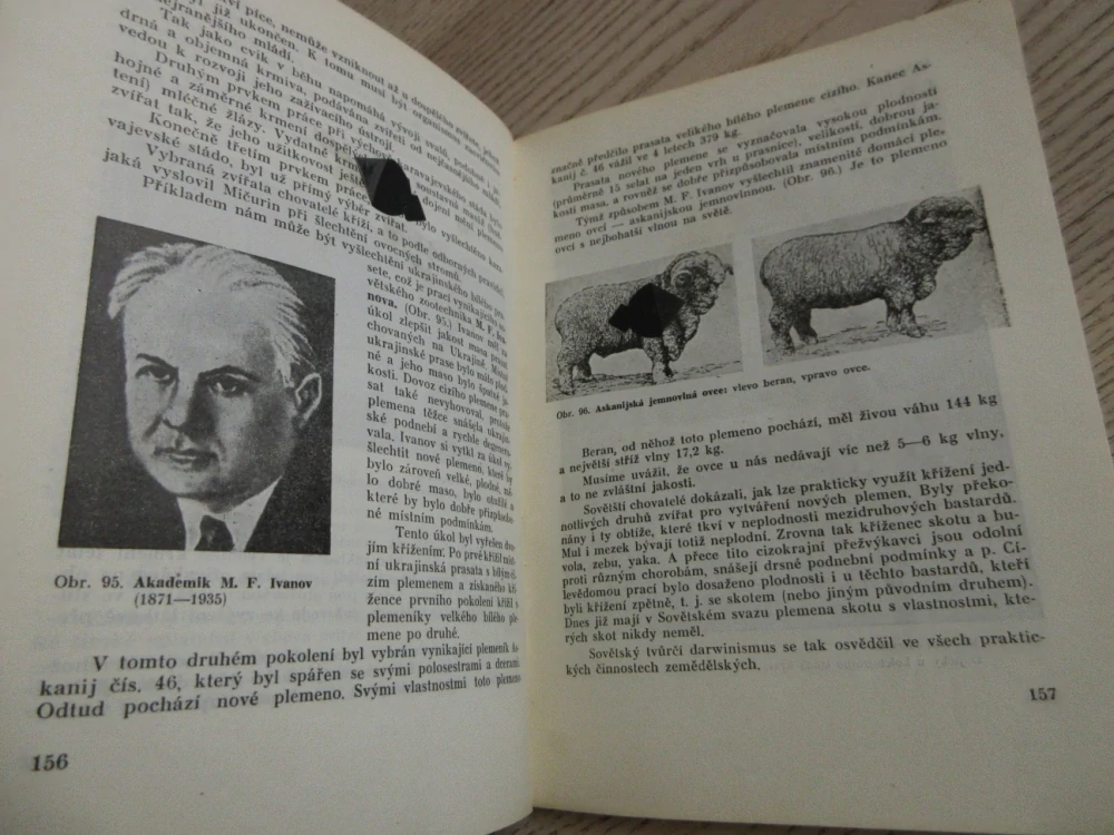 BIOLOGIE, UČEBNÍ TEXT PRO ČTVRTOU TŘÍDU STŘEDNÍCH ŠKOL, 1952, **an