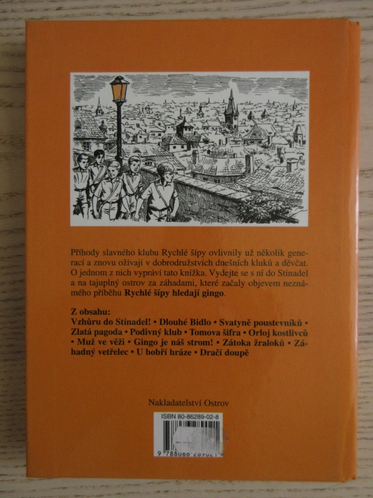 OSTROV UCTÍVAČŮ GINGA, PO STOPÁCH NEZNÁMÝCH PŘÍBĚHŮ RYCHLÝCH ŠÍPŮ, SVATOPLUK HRNČÍŘ, **an