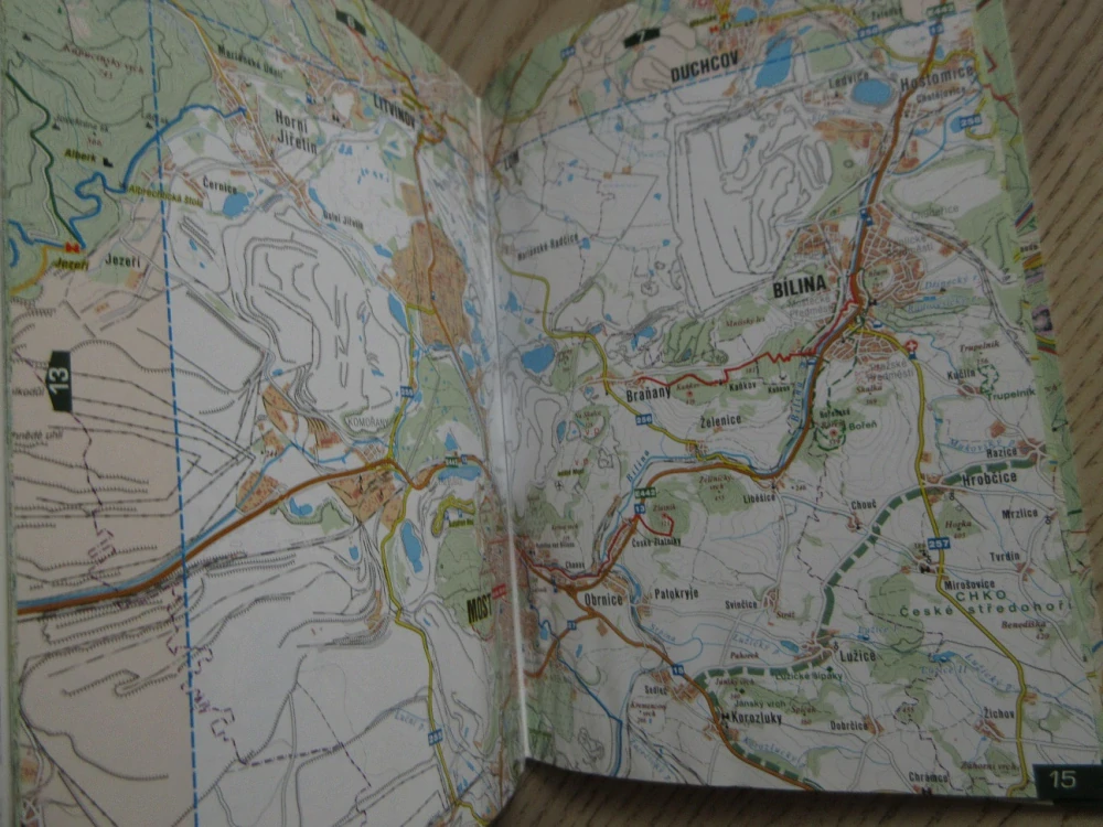 KRUŠNÉ HORY, 6., S MAPOVÝM ATLASEM, JÁCHYMOV, CHOMUTOV, ABERTAMY AJ., **an