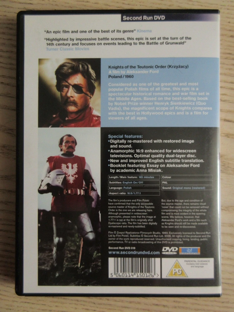 KŘIŽÁCI, GB OBAL, FILM BOOK, ČESKÁ VERZE, 3X DVD FILM