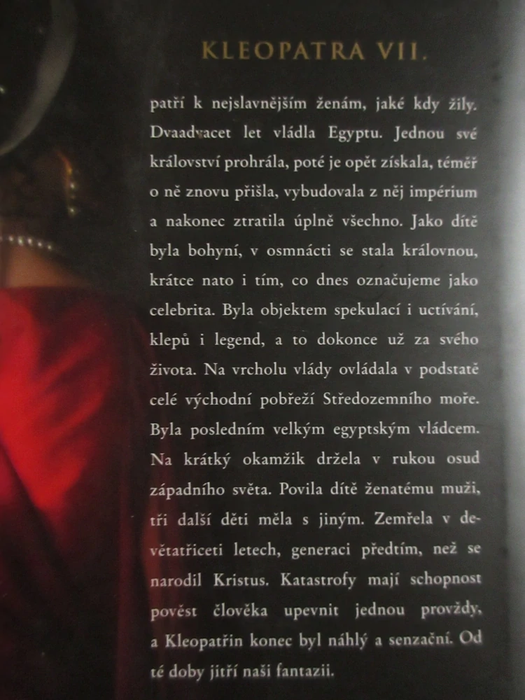KLEOPATRA - KRÁLOVNA NILU, STACY SCHIFFOVÁ, **an