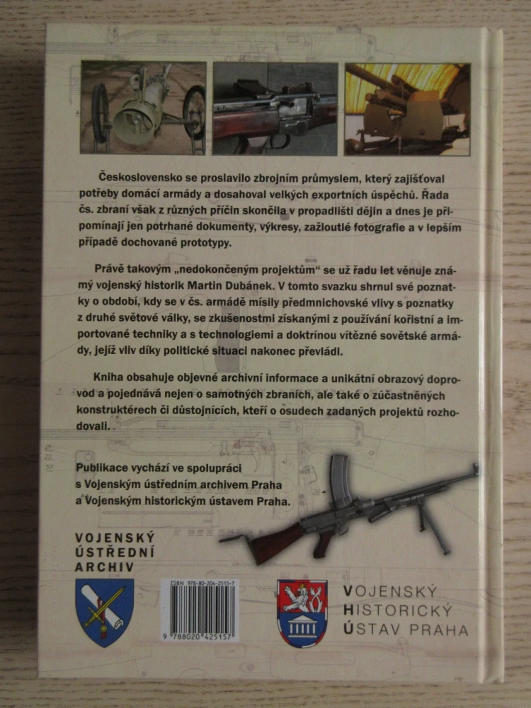 OD BODÁKU PO TRYSKÁČE, NEDOKONČENÉ ČESKOSLOVENSKÉ ZBROJNÍ PROJEKTY 1945-1955, MARTIN DUBÁNEK, **an