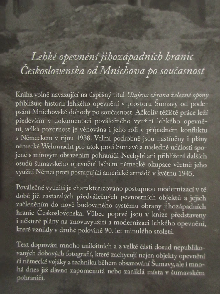 UTAJENÁ OBRANA ŠUMAVY + TIPY NA VÝLETY, JAN LAKOSIL, **an
