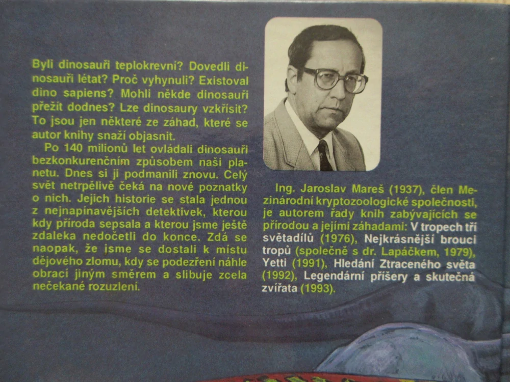 ZÁHADA DINOSAURŮ, JAROSLAV MAREŠ, **an
